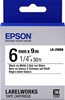 Изображение Epson Label Cartridge Standard LK-2WBN Black/White 6mm (9m)