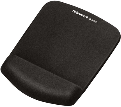 Picture of Fellowes Plushtouch Mousepad Wrist Support black