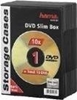 Изображение Hama Slim DVD Jewel Case pack of 10, black          51181