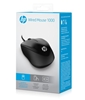 Изображение HP 1000 USB Wired Mouse - Black