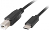 Изображение Kabel USB-C(M)-USB-B(M) 3.0m czarny