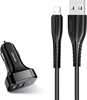 Изображение Ładowarka samochodowa 2xUSB C13 2.1 A lightning czarny NTU35LC13TZ 