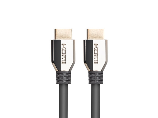 Изображение Lanberg CA-HDMI-30CU-0010-BK cable HDMI 1m HDMI Typu A (Standard) 8K 60Hz