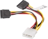 Picture of Kabel Molex zasilający - SATA x2 M/F 15cm