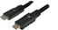Attēls no Logilink, CHA0020, 20m, Active, HDMI cable, type A male, - HDMI type A male, black. | Logilink | HDMI to HDMI | 20 m