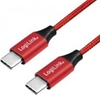 Picture of Kabel USB 2.0 USB-C do USB-C męski, długość 1m Czerwony 