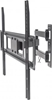 Изображение Manhattan TV & Monitor Mount, Wall, Full Motion, 1 screen, Screen Sizes: 37-65", Black, VESA 100x100 to 600x400mm, Max 35kg, LFD, Tilt & Swivel with 3 Pivots, Lifetime Warranty