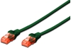 Изображение Patch cord U/UTP kat.6 PVC 1m Zielony 