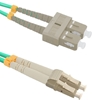 Изображение Patchcord światłowodowy LC/UPC-SC/UPC | MultiMode | 50/125 | OM4 | 1m