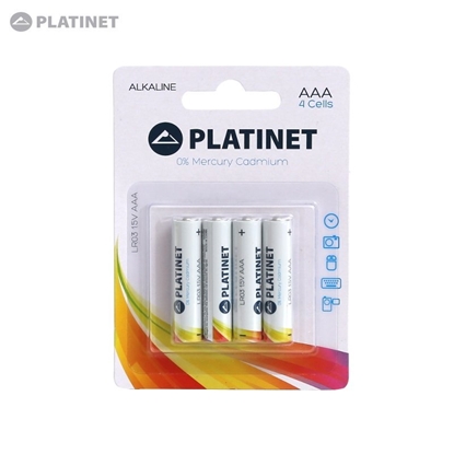 Attēls no Platinet PMBLR034B household battery Single-use battery AAA Alkaline