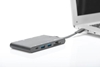 Picture of DIGITUS Dockingstation USB3.0/C  9xBu Universal Travel sw