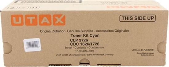 Изображение Toner Utax  CDC-1726 Cyan Oryginał  (4472610011)