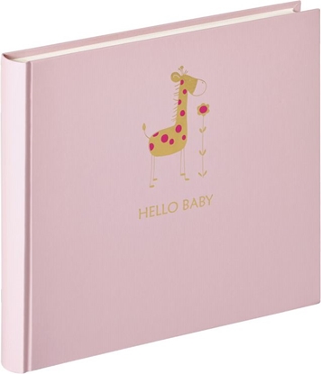 Attēls no Walther Baby Animal pink 25x28 50 white Pages / Giraffe UK148R