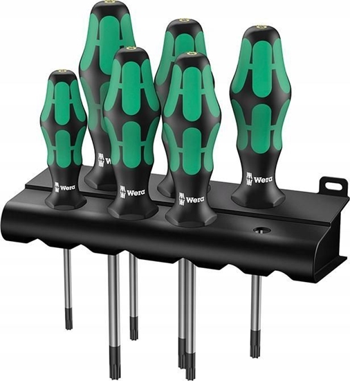 Изображение WERA 367/6 Rack screwdriver set