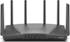 Изображение Wireless Router|SYNOLOGY|Wireless Router|2533 Mbps|IEEE 802.11a/b/g|IEEE 802.11n|IEEE 802.11ac|IEEE 802.11ax|USB 3.2|3x100/1000M|1x2.5GbE|LAN \ WAN ports 1|Number of antennas 6|RT6600AX