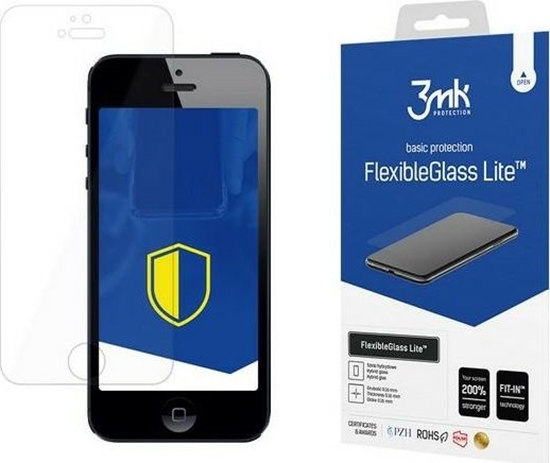 Изображение 3MK 3MK FlexibleGlass Lite iPhone 5/5/SE Szkło Hybrydowe Lite