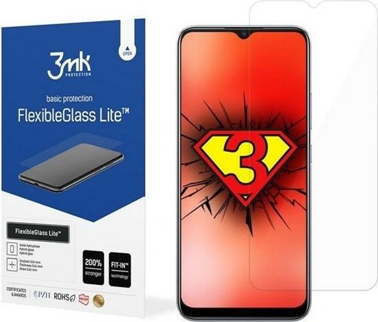 Изображение 3MK 3MK FlexibleGlass Lite Realme C21 Szkło Hybrydowe Lite