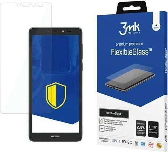 Изображение 3MK 3MK FlexibleGlass Nokia C2 2nd Edition Szkło Hybrydowe