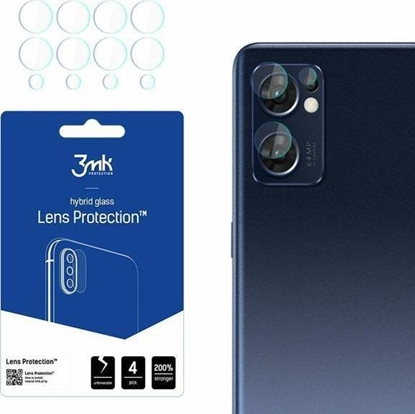 Attēls no 3MK 3MK Lens Protect Oppo Find X5 Lite Ochrona na obiektyw aparatu 4szt