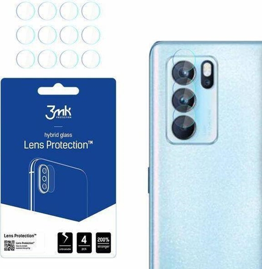 Picture of 3MK 3MK Lens Protect Oppo Reno 6 Pro 5G PEPM00 Ochrona na obiektyw aparatu 4szt