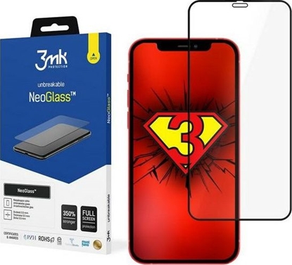 Attēls no 3MK 3MK NeoGlass iPhone 12/12 Pro 6,1"czarny /black