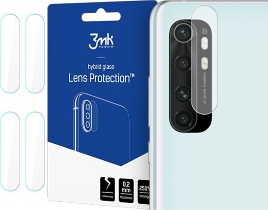 Изображение 3MK Lens Protect Xiaomi Mi Note 10 Lite Ochrona na obiektyw aparatu 4szt