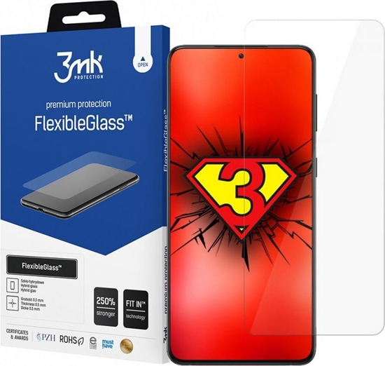 Изображение 3MK Szkło hybrydowe Flexible Glass do Galaxy S21