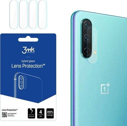 Attēls no 3MK Szkło hybrydowe na obiektyw aparatu 3MK Lens Protection OnePlus Nord CE 5G [4 PACK]