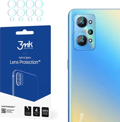 Attēls no 3MK Szkło hybrydowe na obiektyw aparatu 3MK Lens Protection Realme GT Neo 2 5G [4 PACK]