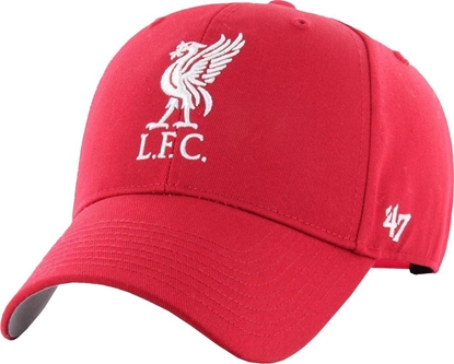 Изображение 47 Brand 47 Brand Liverpool FC Raised Basic Cap EPL-RAC04CTP-RD Czerwone One size