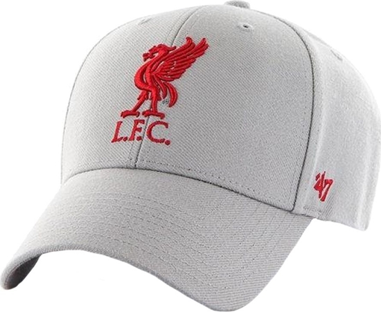 Picture of 47 Brand Czapka z daszkiem Epl Fc Liverpool Cap szara r. uniwersalny (EPL-MVP04WBV-GY)