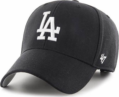 Attēls no 47brand Czapka Los Angeles Dodgers czarna r. uniwersalny