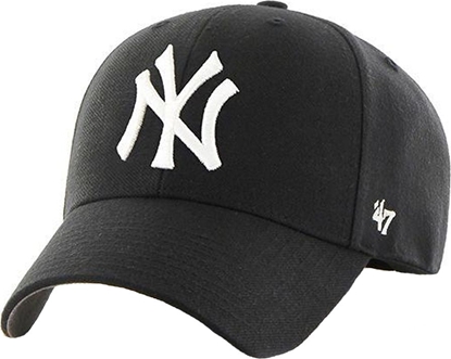 Attēls no 47brand Czapka NY Yankees MLB czarna (MVP17WBV-BK)