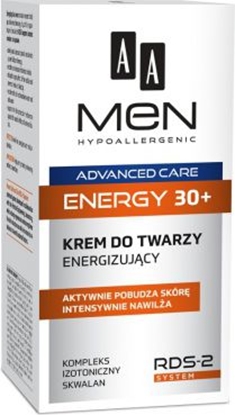 Attēls no AA Men Adventure Care Krem do twarzy Energy 30+ energizujący 50ml