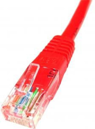 Изображение Act PATCHCABLE CAT.5 1.0m UTP czerwony