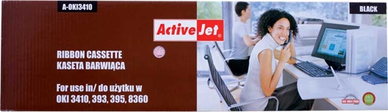 Изображение Activejet Taśma do drukarki zastępuje OKI 09002308 czarna (A-OKI3410)