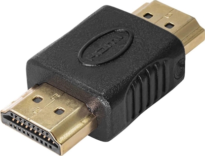 Изображение Adapter AV Akyga HDMI - HDMI czarny (AK-AD-21)