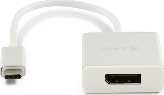 Изображение Adapter USB LMP USB-C - DisplayPort Srebrny  (LMP-USBC-MDP-S)