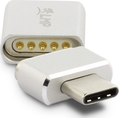 Изображение Adapter USB LMP USB-C - USB-C Biały  (17086)