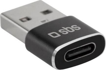 Изображение Adapter USB SBS Mobile USB-C - USB Czarny  (JAB-7206189)