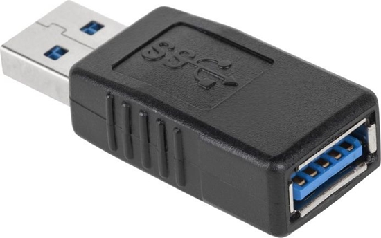 Изображение Adapter USB USB - USB Czarny  (LEC-ZLA0866)