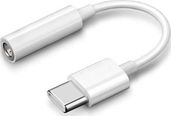 Изображение Adapter USB USB-C - Jack 3.5mm Biały  (30422)