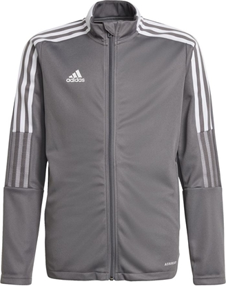 Picture of Adidas Bluza adidas TIRO 21 Track Jacket Junior GM7311 GM7311 szary 128 cm