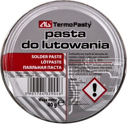 Изображение AG TermoPasty Pasta lutownicza 40g (AGT-037)