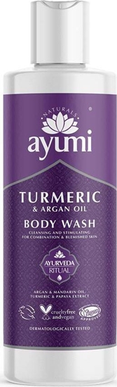 Изображение Ayumi AYUMI_Turmeric Argan Oil Body Wash rozjaśniająco odżywczy płyn do mycia ciała 250ml