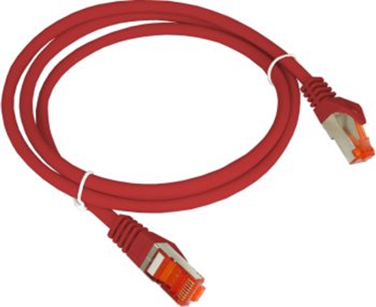 Picture of Alantec Patch-cord S/FTP kat.6A LSOH 5.0m czerwony ALANTEC