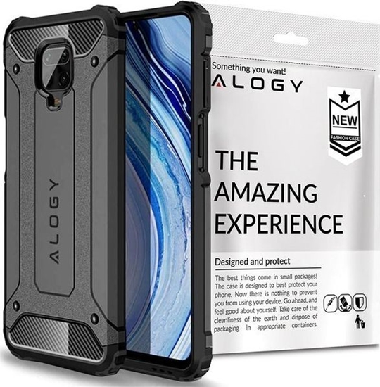 Picture of Alogy Alogy Etui na telefon Hard Armor do Xiaomi Redmi Note 9S/ Pro/ Max szare uniwersalny