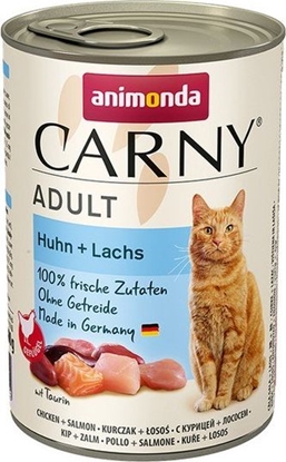 Attēls no Animonda ANIMONDA KOT 400g CARNY KURCZAK ŁOSOŚ puszka /6