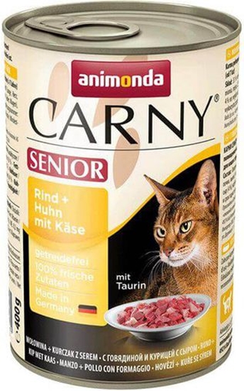 Picture of Animonda CARNY Senior Wołowina, kurczak i ser 400g