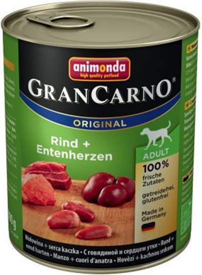 Picture of Animonda GranCarno Original Adult Wołowina i kacze serca 800g